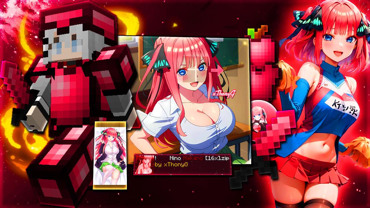 Miku Nakano Christmas Version 16x by xThonyG | PVPRP Miku Nakano Christmas Version 16x by xThonyG | PVPRP